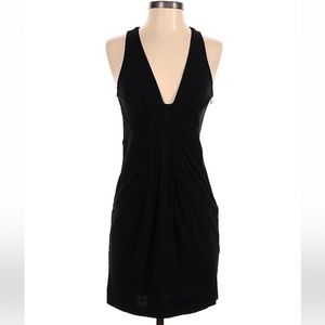 Ali Ro Sleevless V Neck Little Black Dress Knee Length Size 2 Anthropologie